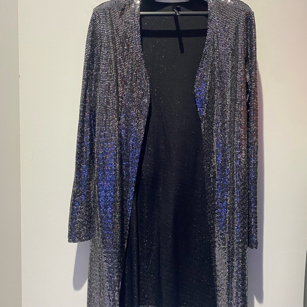 Shimmering silver Jacket